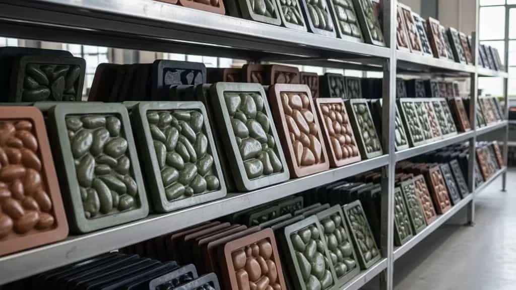فروش عمده و تکی قالب سنگ مصنوعی در گروه خانه سنگی